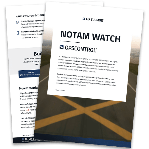 NOTAM Watch Feature Discription NOTAM Watch Feature Discription